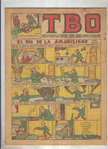 TBO numero 281: El dia de la amabilidad (ayne),  (numerado 1 en trasera)
