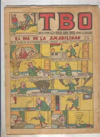TBO numero 281: El dia de la amabilidad (ayne),  (numerado 3 en trasera)