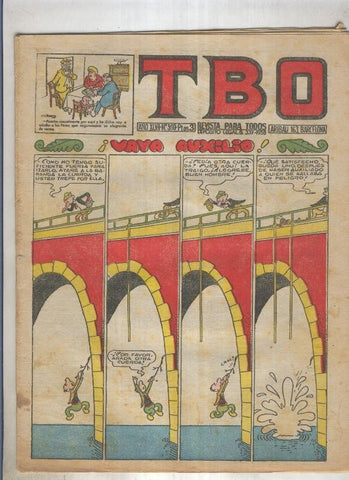 TBO numero 310:Vaya auxilio (Urda), (numerado 1 en trasera)