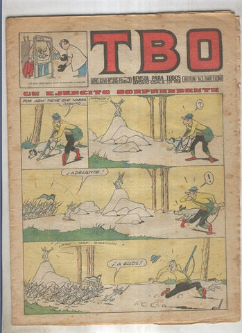 TBO numero 315: Un ejercito sorprendente (Coll), (numerado 1 en trasera)