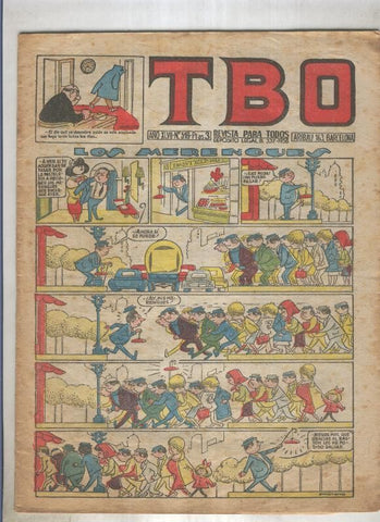 TBO numero 316: Los merengues (Moreno), (numerado 2 en trasera)