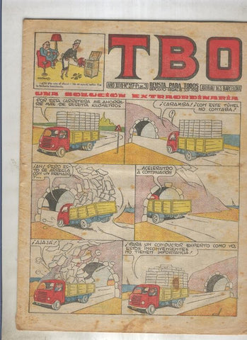 TBO numero 317: Una soluccion extraordinari (Coll), (numerado 3 en trasera)