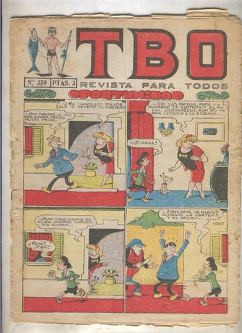 TBO numero 359: Oportunidad (Urda), (numerado 2 en trasera)