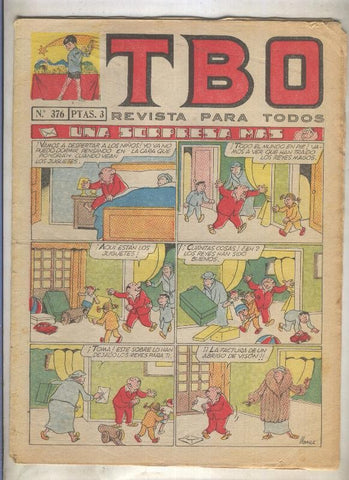 TBO numero 376: Una sorpresa mas (Ibarz), (numerado 2 en trasera)