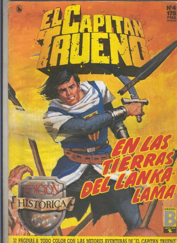 El Capitan Trueno color, edicion Historica numero 004: numerado 1 en interior cubierta