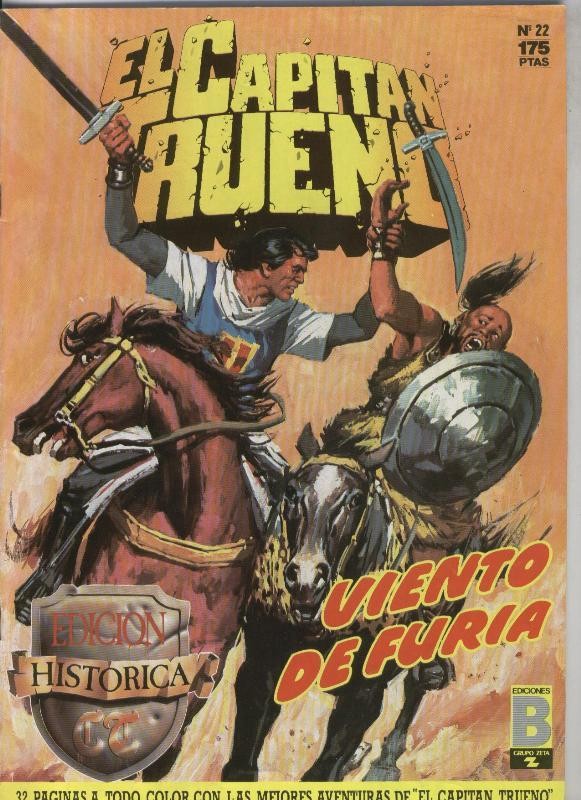 El Capitan Trueno color, edicion Historica numero 022: Viento de furia