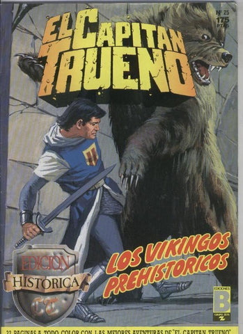 El Capitan Trueno color, edicion Historica numero 025: Los vikingos prehistoricos