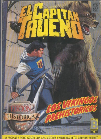 El Capitan Trueno color, edicion Historica numero 025: Los vikingos prehistoricos