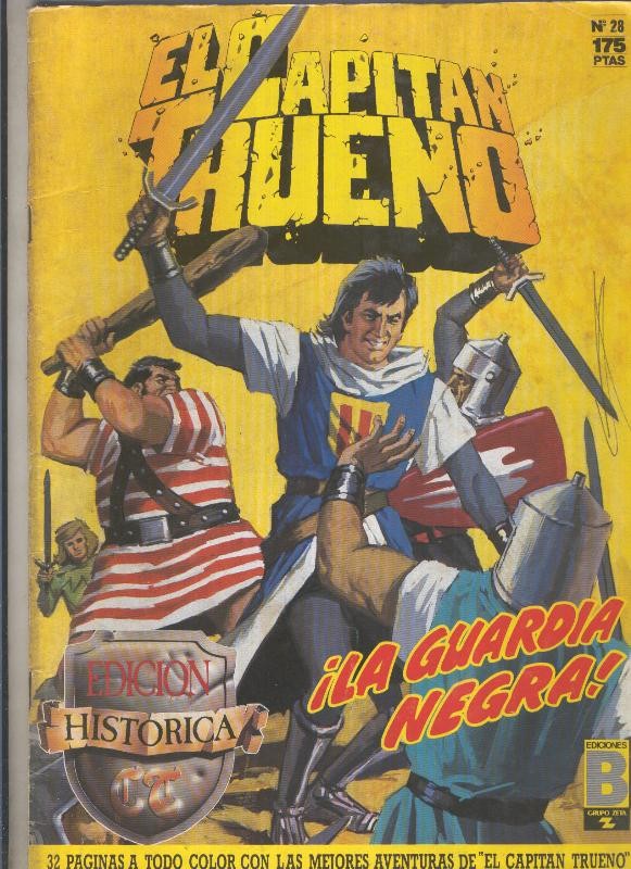 El Capitan Trueno color, edicion Historica numero 028: (numerado 1 en interior cubierta)