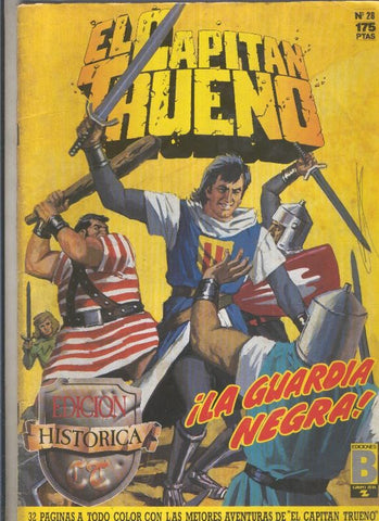 El Capitan Trueno color, edicion Historica numero 028: (numerado 1 en interior cubierta)