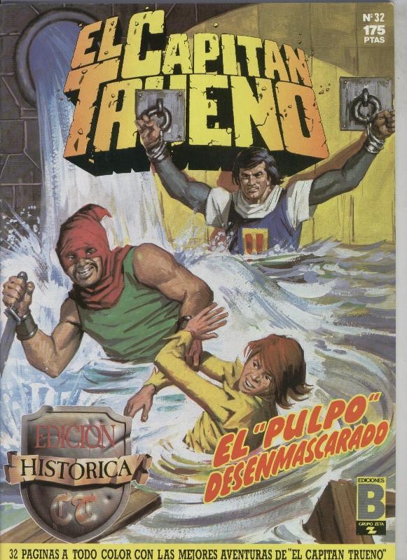 El Capitan Trueno color, edicion Historica numero 032: El Pulpo desenmascarado