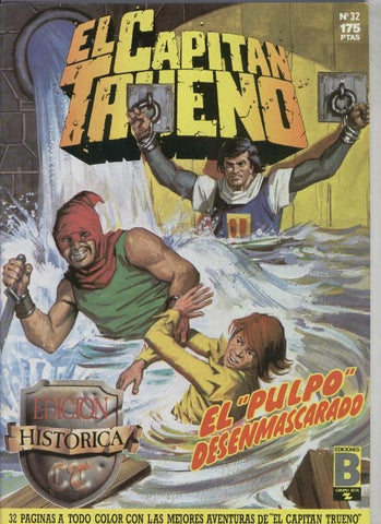 El Capitan Trueno color, edicion Historica numero 032: El Pulpo desenmascarado