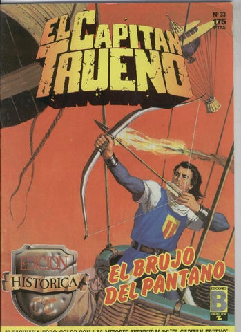 El Capitan Trueno color, edicion Historica numero 033: El brujo del pantano