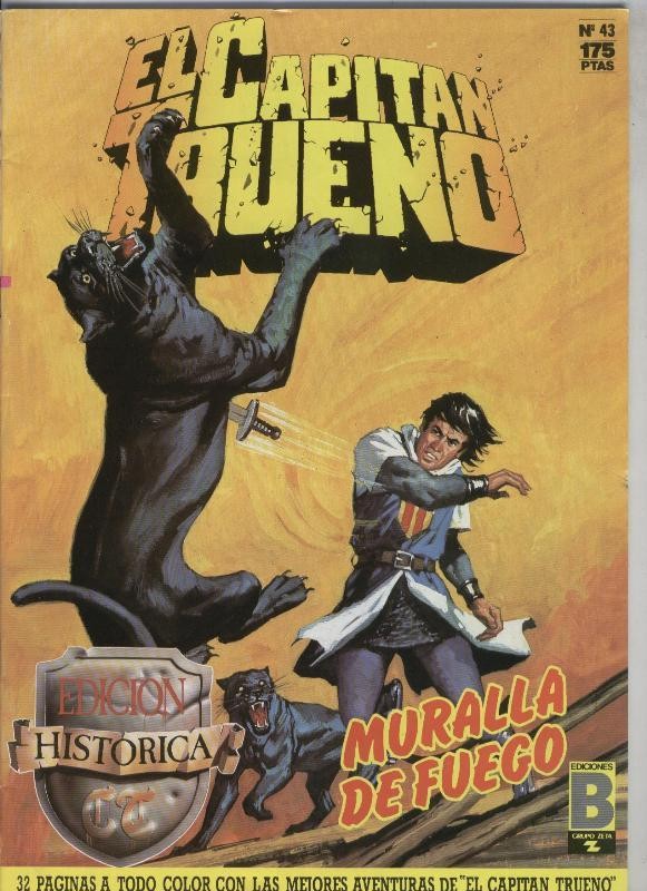 El Capitan Trueno color, edicion Historica numero 043: Muralla de fuego