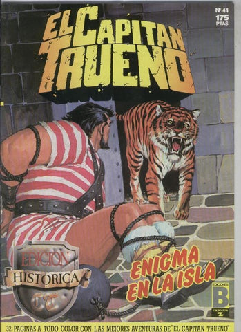 El Capitan Trueno color, edicion Historica numero 044: Enigma en la isla