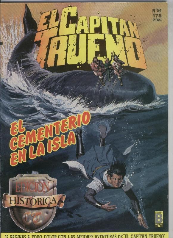El Capitan Trueno color, edicion Historica numero 054: El cementerio en la isla