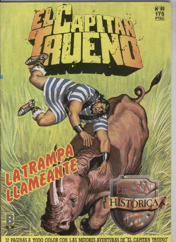 El Capitan Trueno color, edicion Historica numero 060: La trampa llameante