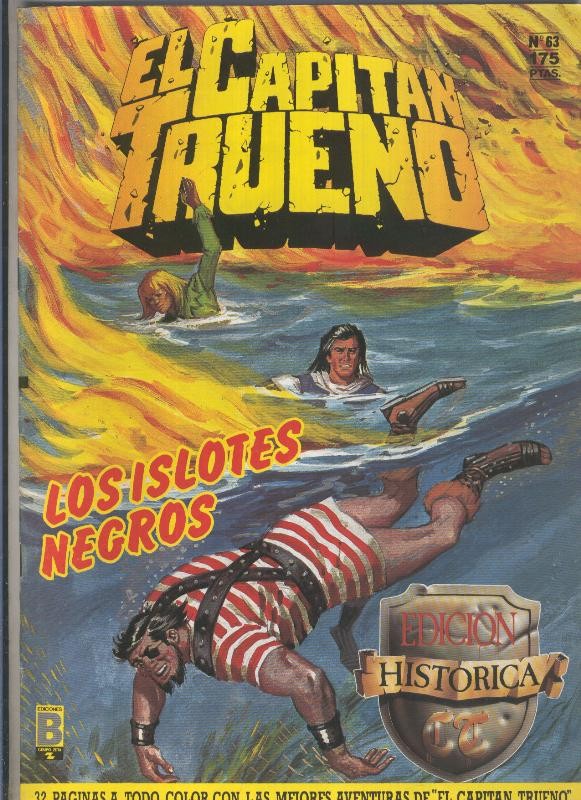 El Capitan Trueno color, edicion Historica numero 063: (numerado 2 en interior portada)