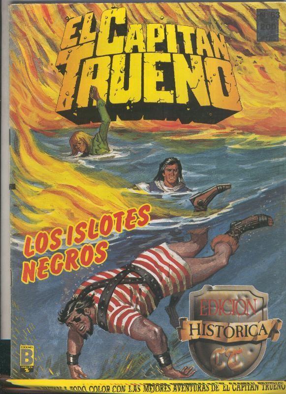 El Capitan Trueno color, edicion Historica numero 063: (numerado 3 en interior portada)