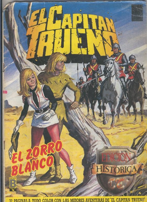 El Capitan Trueno color, edicion Historica numero 065 (numerado 3 en interior portada)