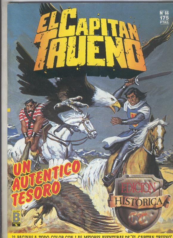El Capitan Trueno color, edicion Historica numero 066 (numerado 1 en interior portada)