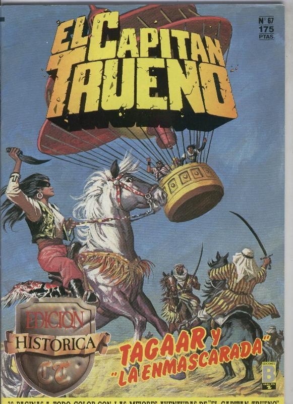 El Capitan Trueno color, edicion Historica numero 067: Tagaar y la enmascarada