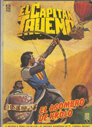 El Capitan Trueno color, edicion Historica numero 068: (numerado 1 en interior portada)