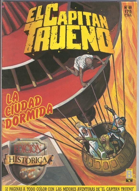 El Capitan Trueno color, edicion Historica numero 069: (numerado 1 en interior portada)