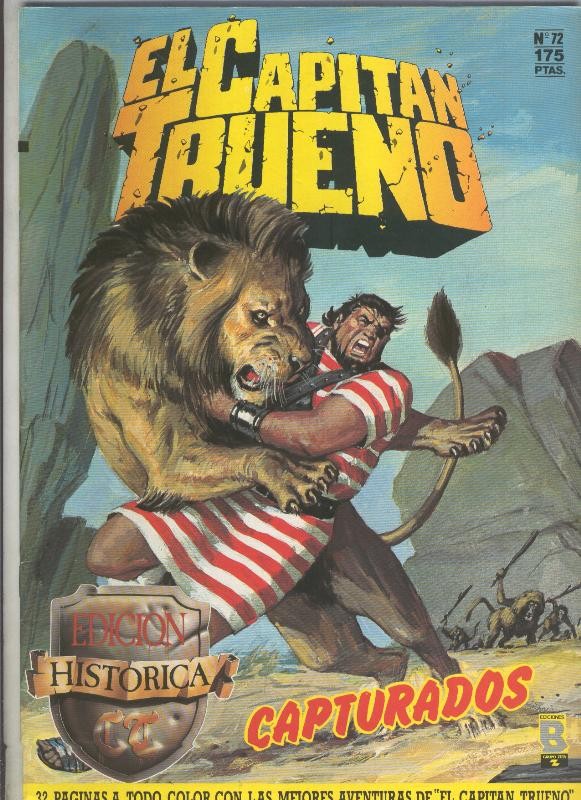 El Capitan Trueno color, edicion Historica numero 072: (numerado 1 en interior portada)