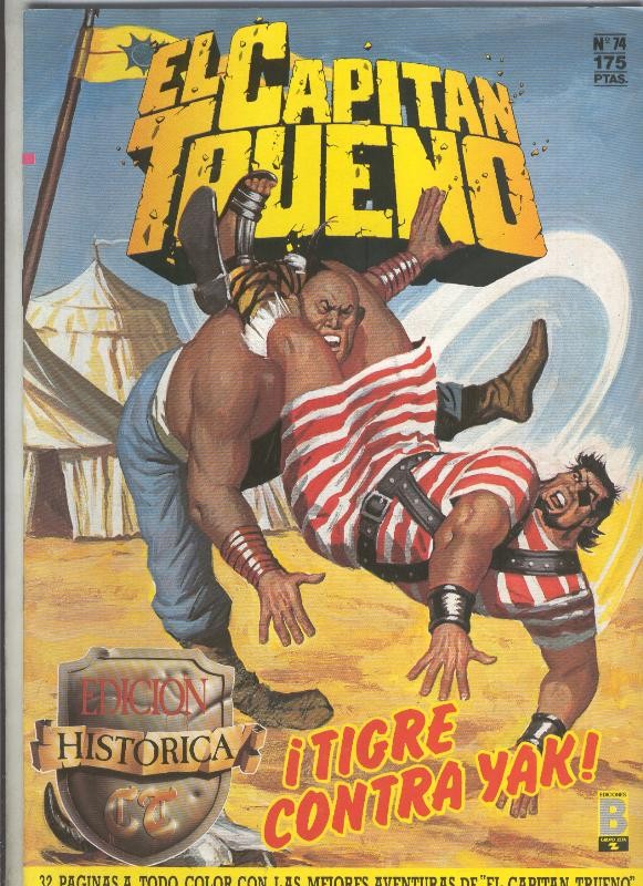 El Capitan Trueno color, edicion Historica numero 074: (numerado 1 en interior portada)