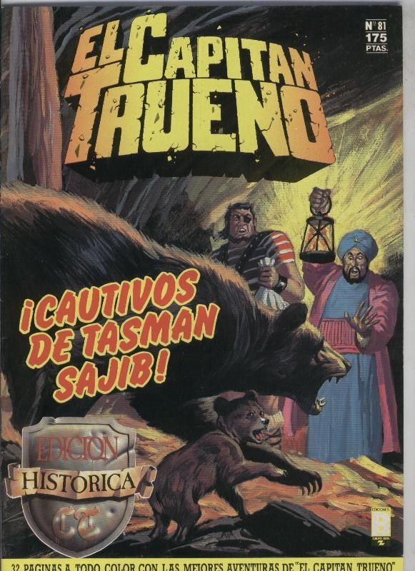 El Capitan Trueno color, edicion Historica numero 081: Cautivos de Tasman Sajib