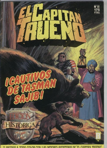 El Capitan Trueno color, edicion Historica numero 081: Cautivos de Tasman Sajib