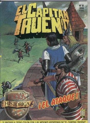 El Capitan Trueno color, edicion Historica numero 084: El ataque