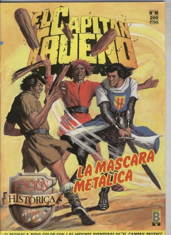 El Capitan Trueno color, edicion Historica numero 090: La mascara metalica
