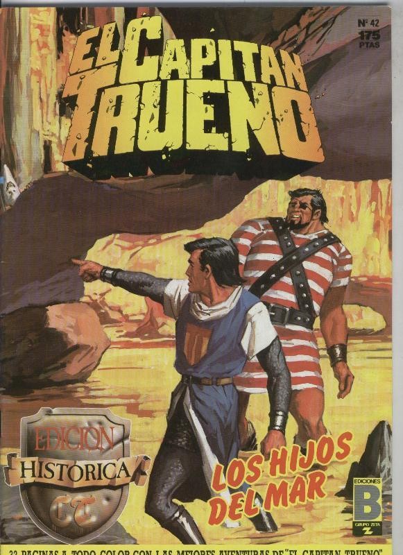 El Capitan Trueno color, edicion Historica numero 042: Los hijos del mar