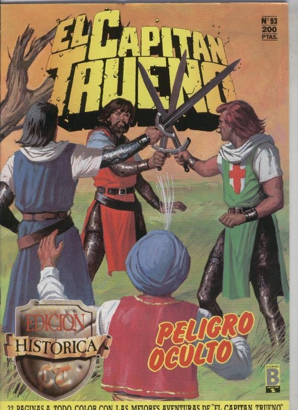 El Capitan Trueno color, edicion Historica numero 093: Peligro oculto