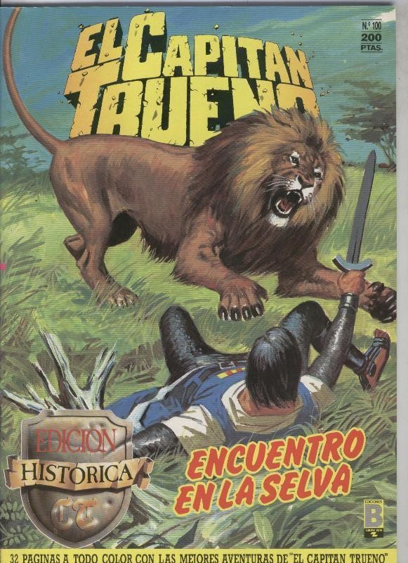 El Capitan Trueno color, edicion Historica numero 100: Encuentro en la selva