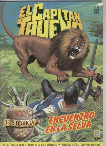 El Capitan Trueno color, edicion Historica numero 100: Encuentro en la selva