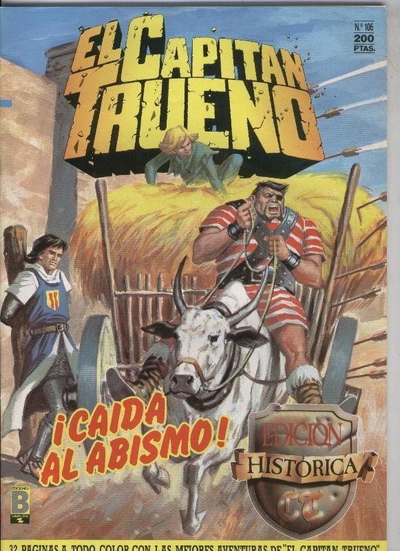 El Capitan Trueno color, edicion Historica numero 106: Caida al abismo