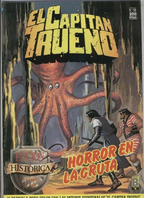 El Capitan Trueno color, edicion Historica numero 138: Horror en la gruta
