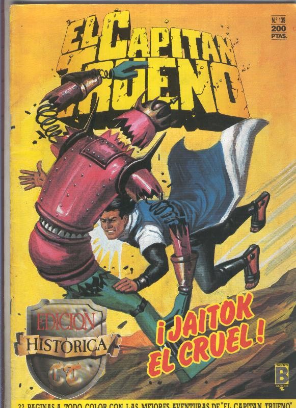 El Capitan Trueno color, edicion Historica numero 139: (numerado 1 en interior portada)