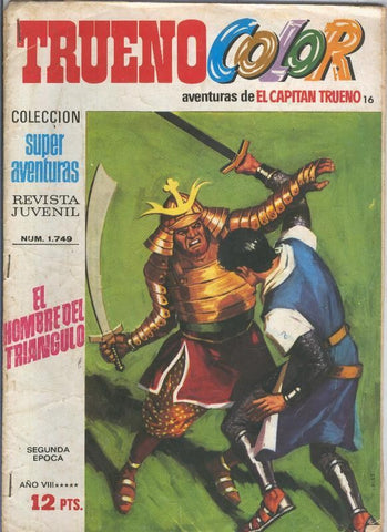 Trueno color segunda epoca numero 016: El hombre del triangulo