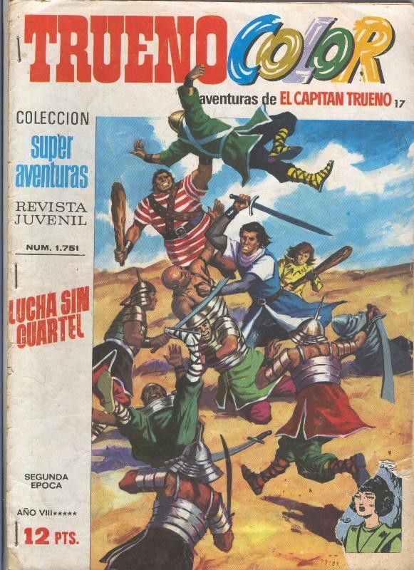 Trueno color segunda epoca numero 017: Lucha sin cuartel