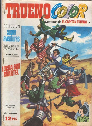 Trueno color segunda epoca numero 017: Lucha sin cuartel