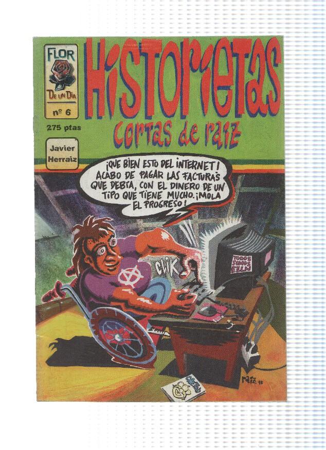 Flor de un dia  numero 06: Historietas cortas de raiz