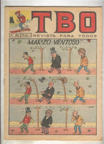 TBO numero 384: Marzo ventoso (Ayne), (Urda), (numerado 1 en trasera)