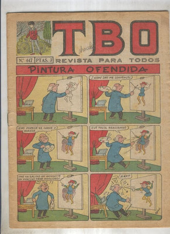 TBO numero 447: Pintura ofendida (Ayne)