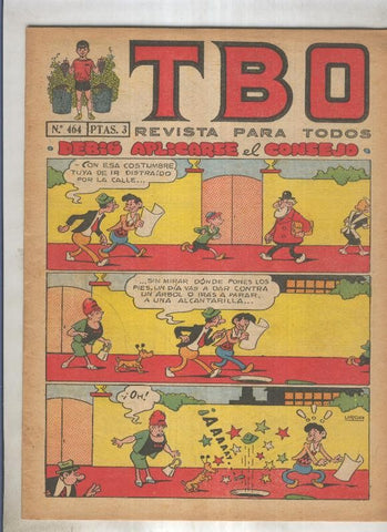TBO numero 464: Debio aplicarse el consejo (Urda), (numerado 2 en trasera)