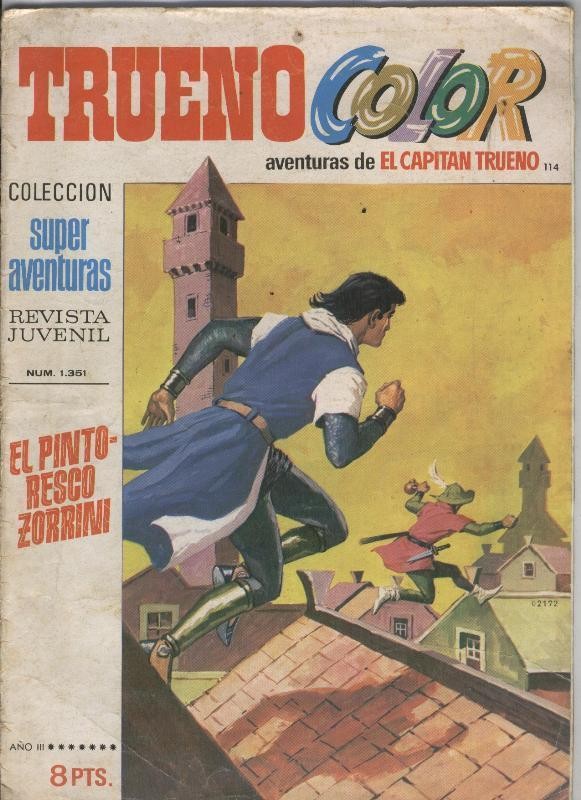 Trueno color primera edicion numero 114: El pintoresco Zorrini