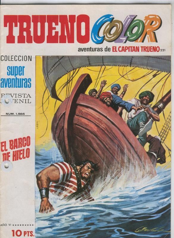 Trueno color primera edicion numero 221: El barco de hielo